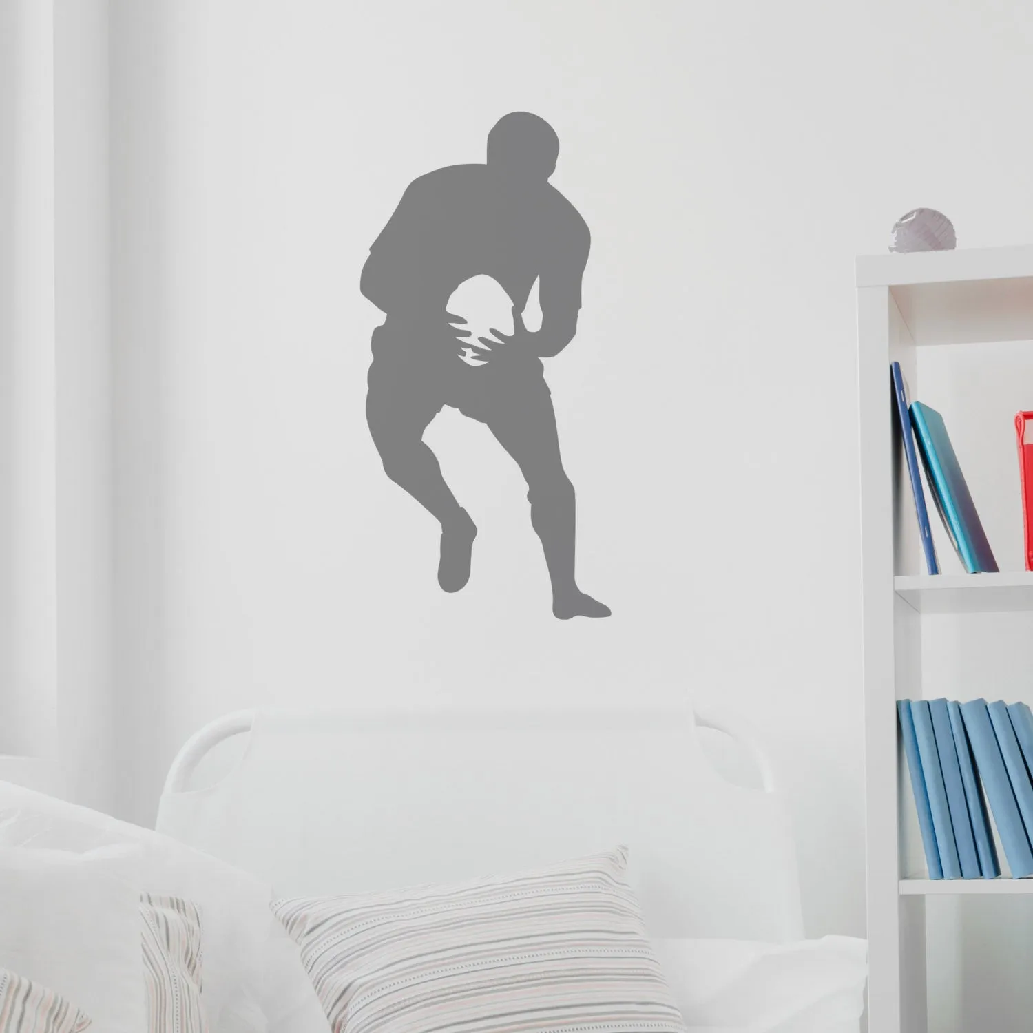 Rugby Silhouettes Player Wall sticker