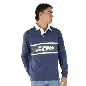 Russell Athletic Mens College Rugby Polo Top