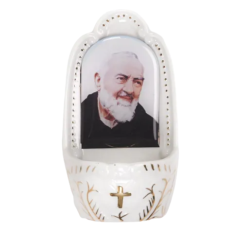 Saint/Padre Pio Holy Water Font