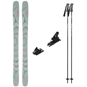 Salomon QST 100 Skis 2026 with Atomic Strive 14 Binding Adult Ski Package