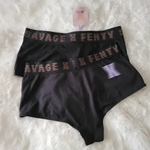 🌟SAVAGE X FENTY BY RHIANNA 2-PACK BOOTY SHORT SIZE M