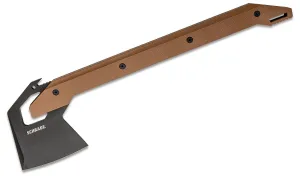 Schrade 19.5" and 12" Camp Axes, Tan GFN Handles, Nylon Sheath - 1121078