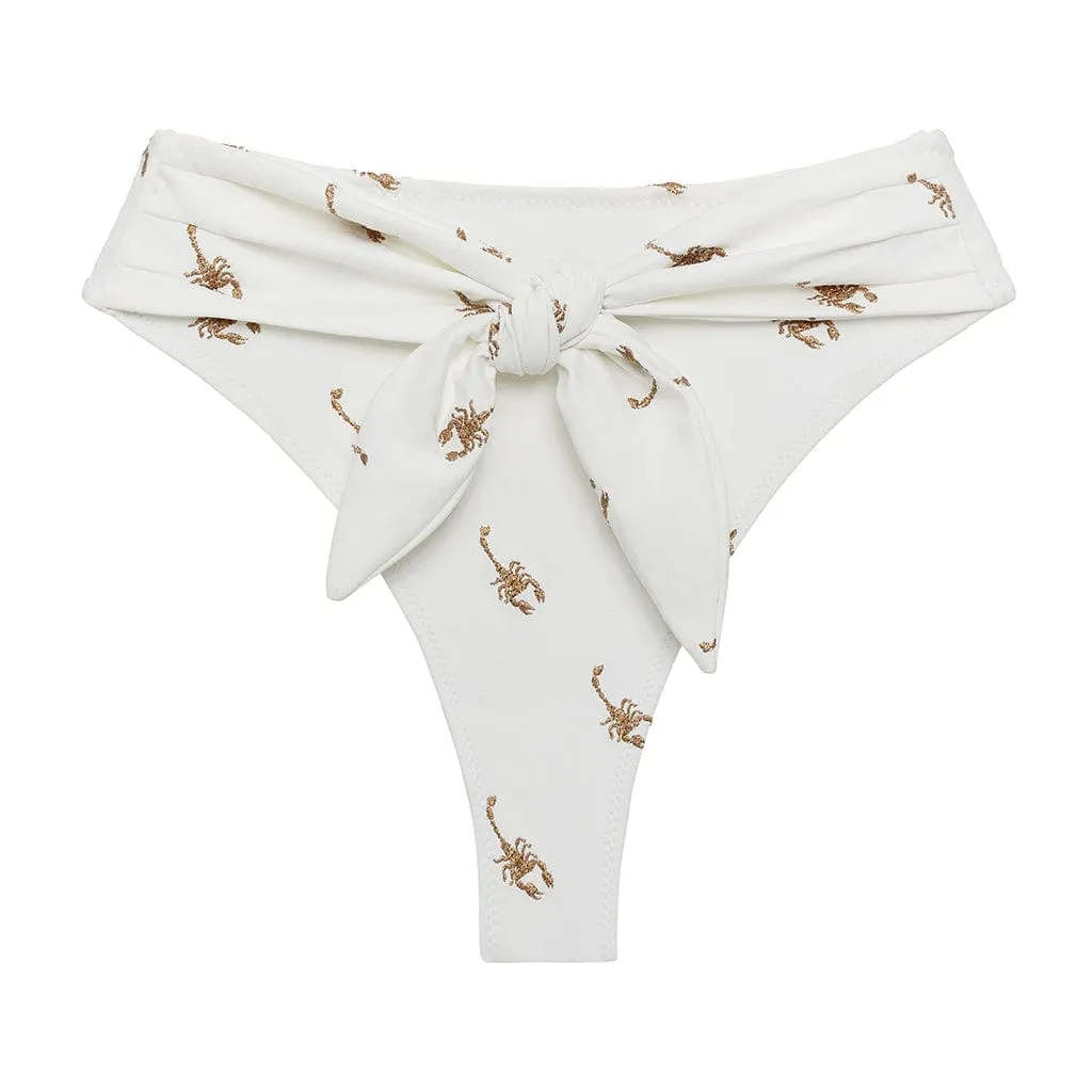 Scorpion Paula Tie-Up Bikini Bottom