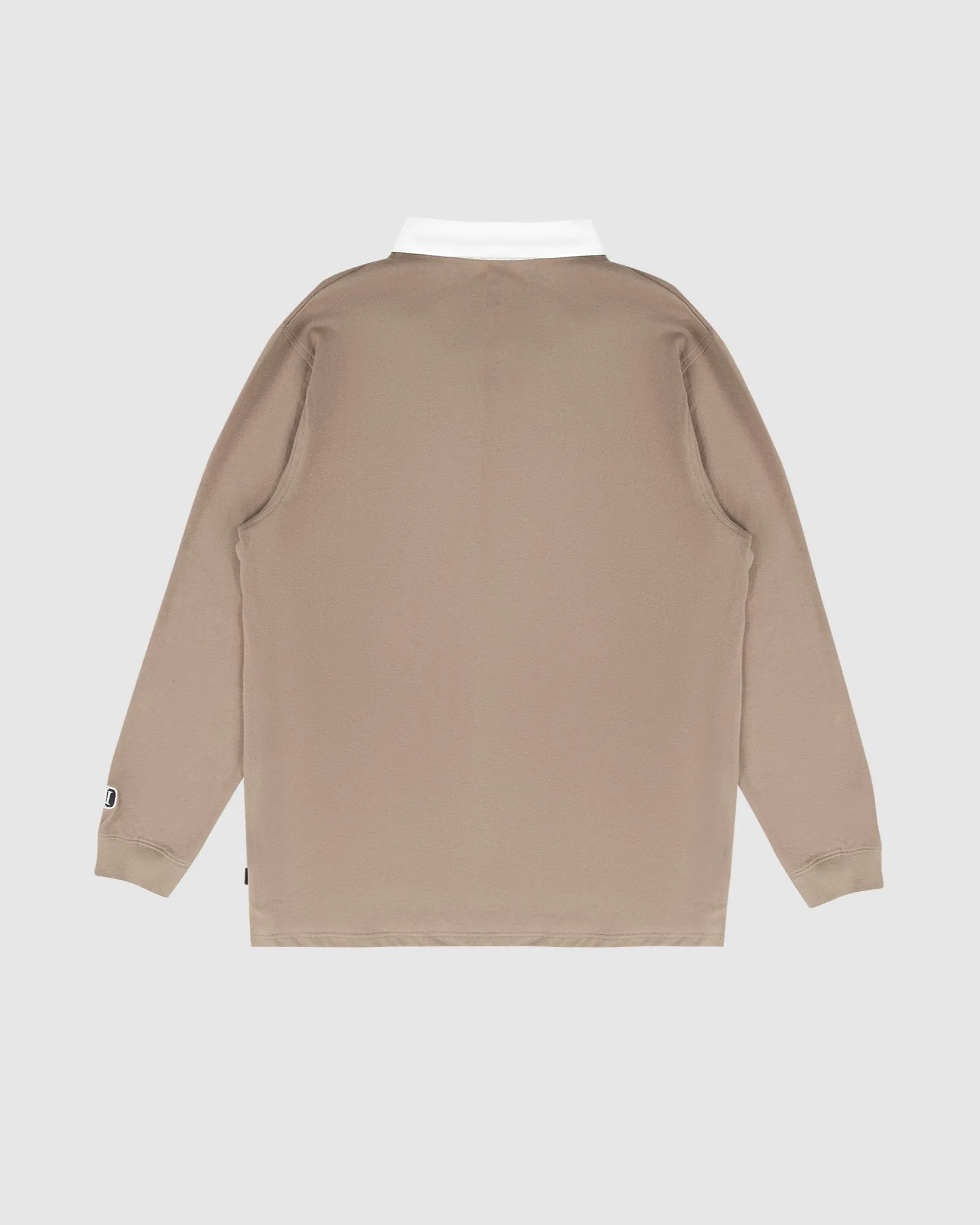 SCRIPT RUGBY TOP - TAUPE