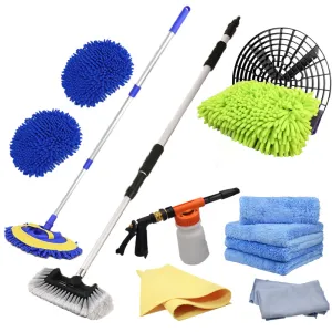Scrub & Shine All-in-One Car Wash Kit (13 Piece Kit) - CarCarez