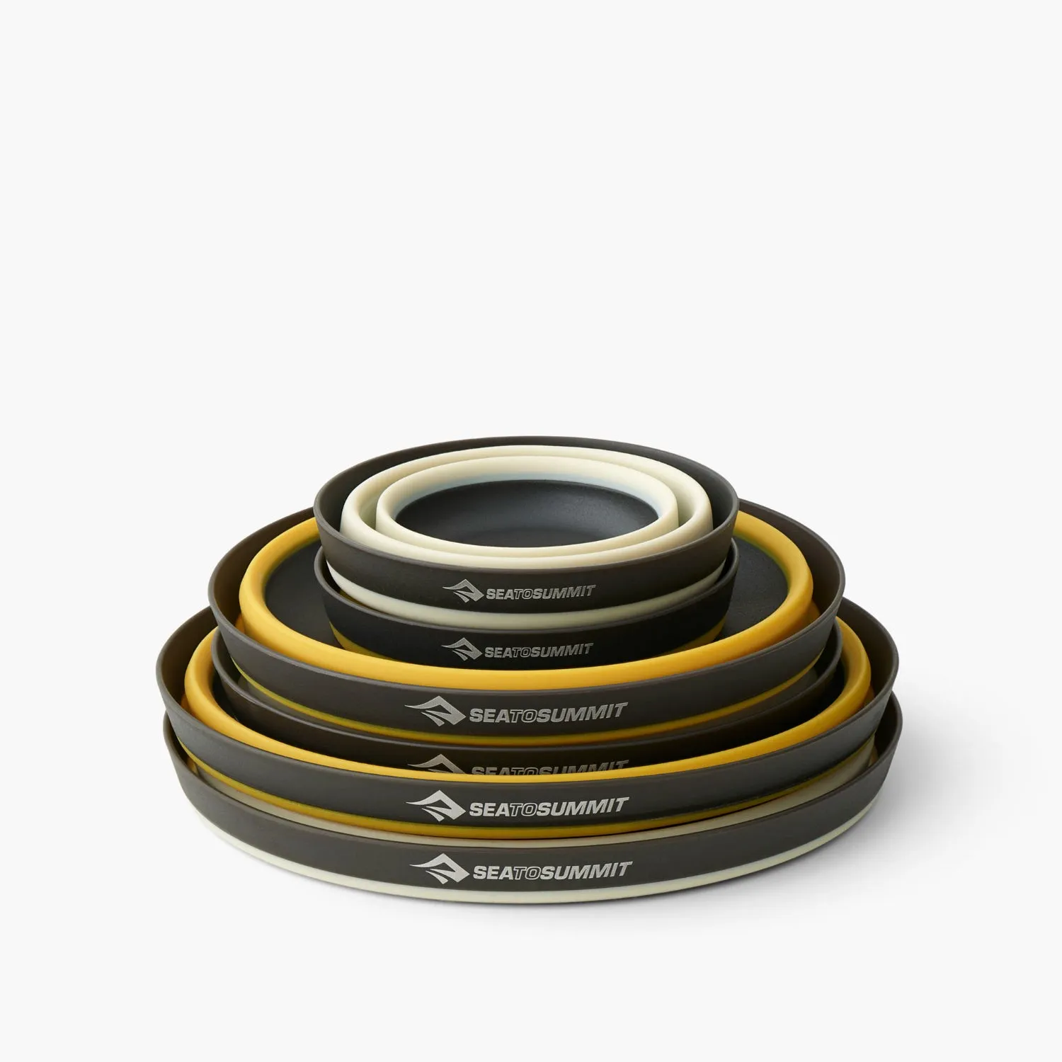 Sea to Summit Frontier Ultralight Collapsible Dinnerware Set (2 Person 6 Piece)