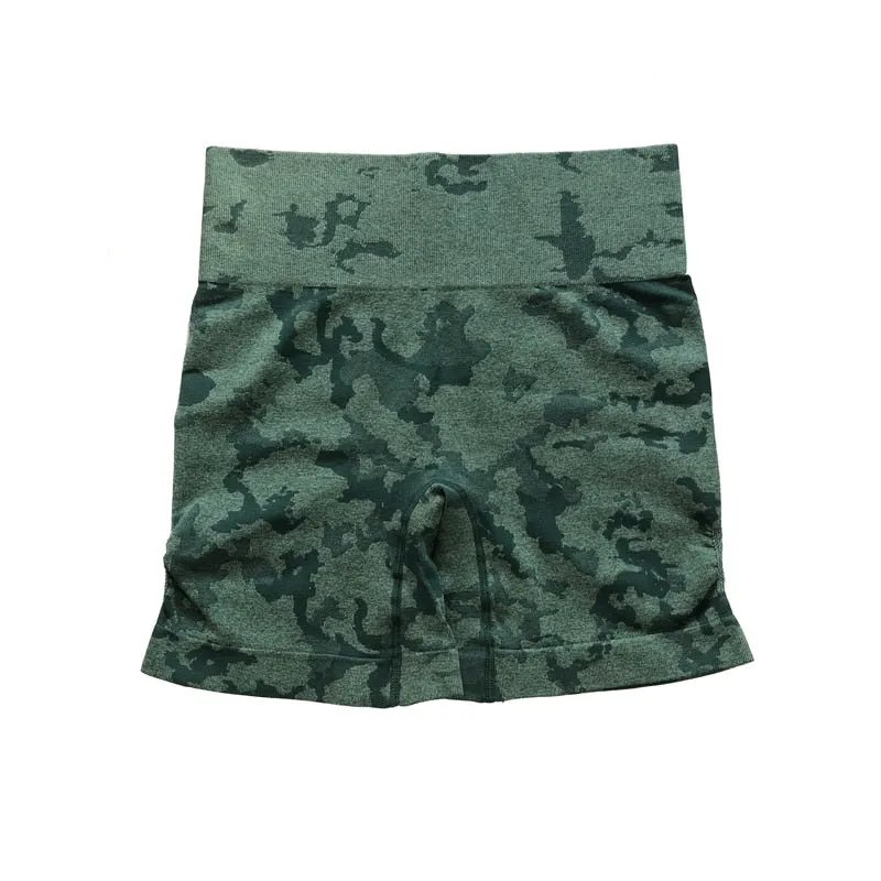 Seamless High Waist Booty Gym Shorts