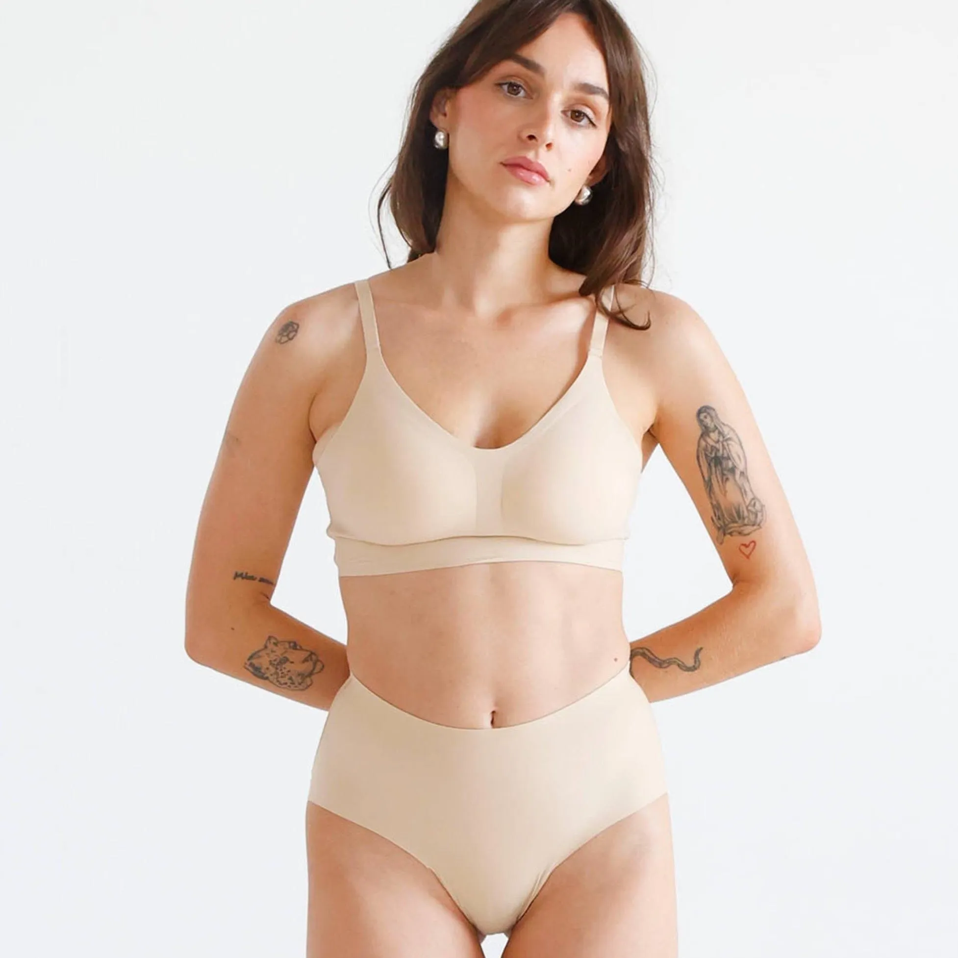 Seamless High Waist Brief