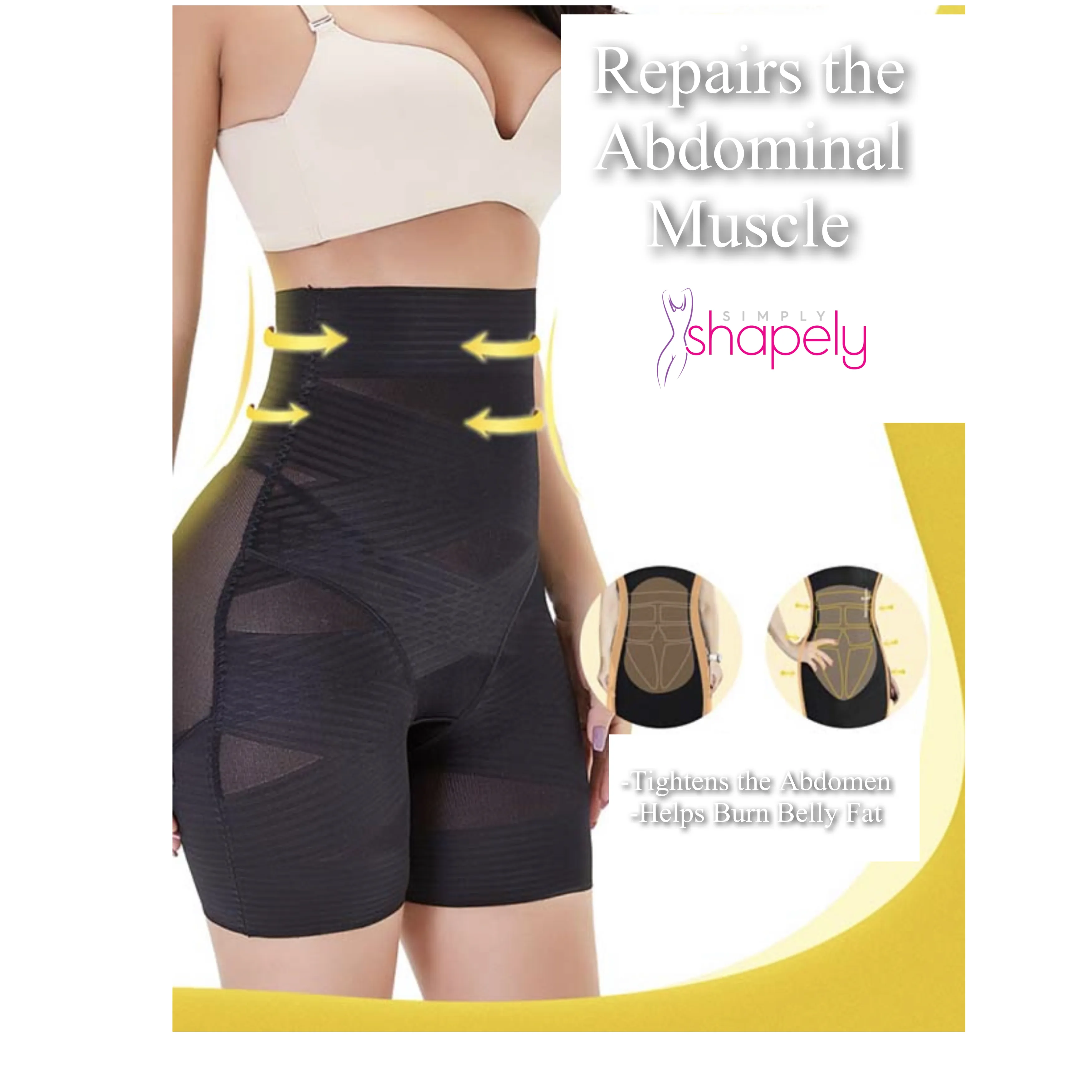 Seamless High Waist Slimming Belly Compression