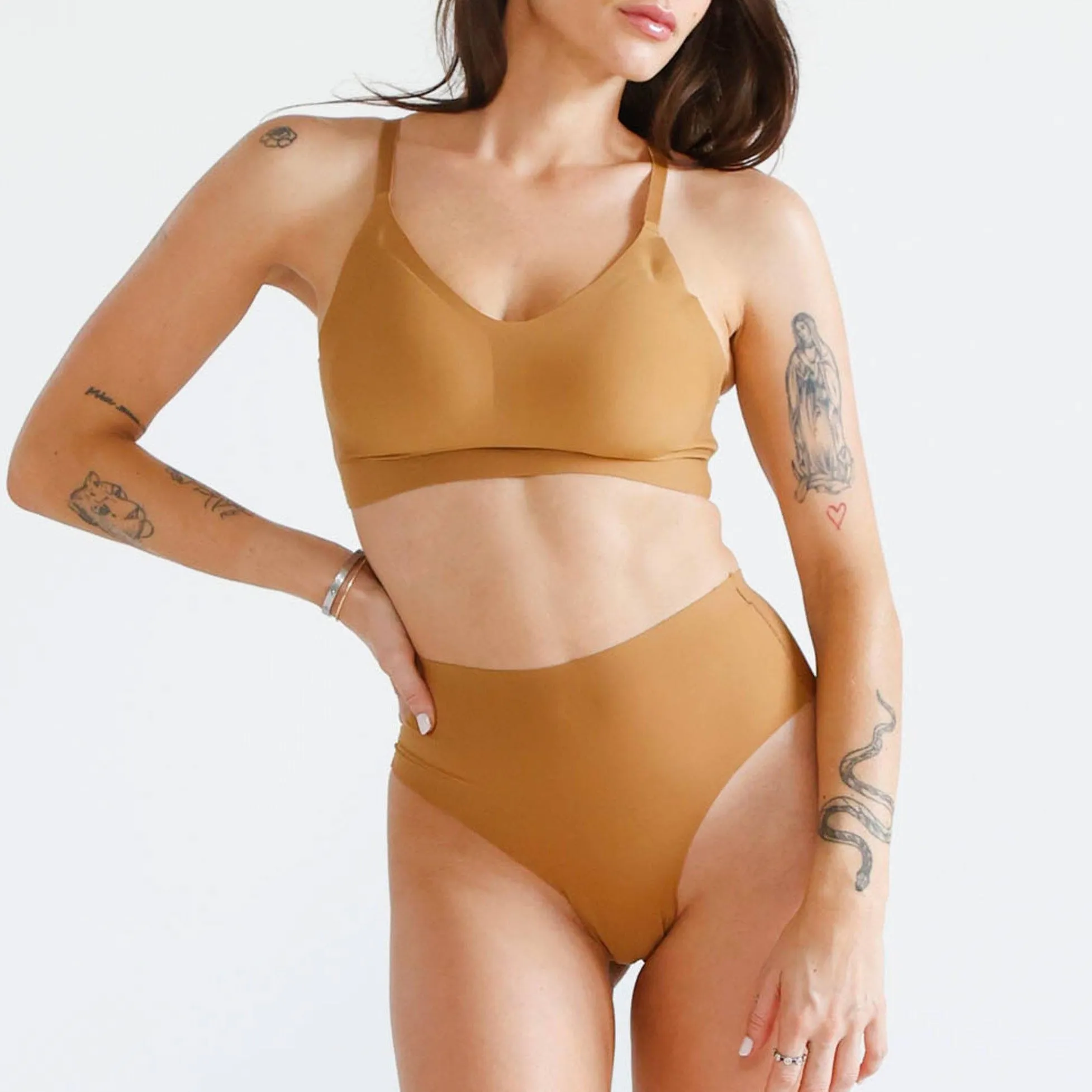 Seamless High Waist Thong