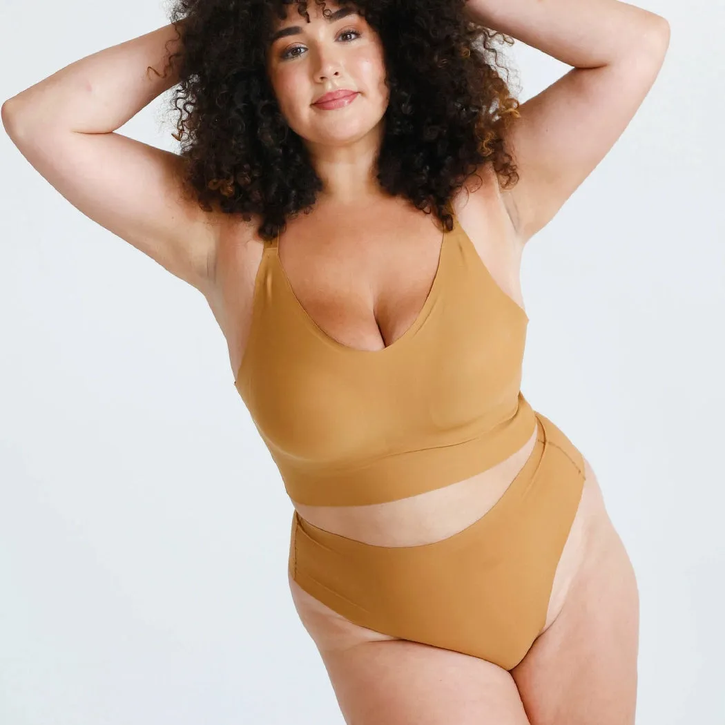 Seamless High Waist Thong