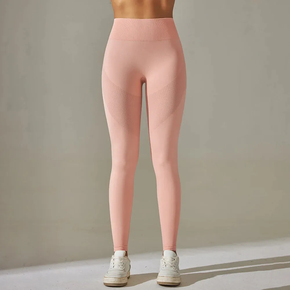 Seamless Scrunch Butt Leggings for Women - High Waist Yoga Pants