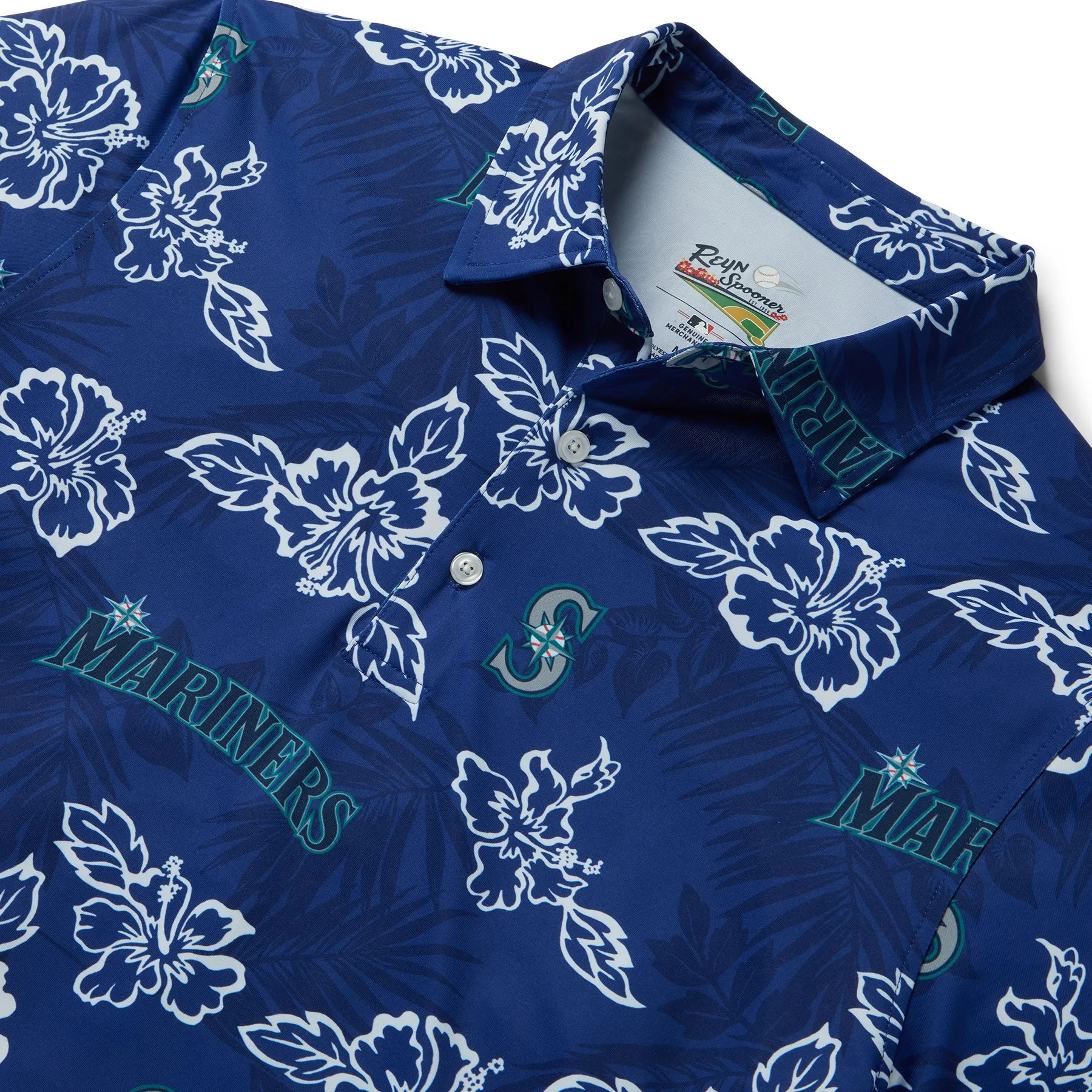 SEATTLE MARINERS PUA PERFORMANCE POLO