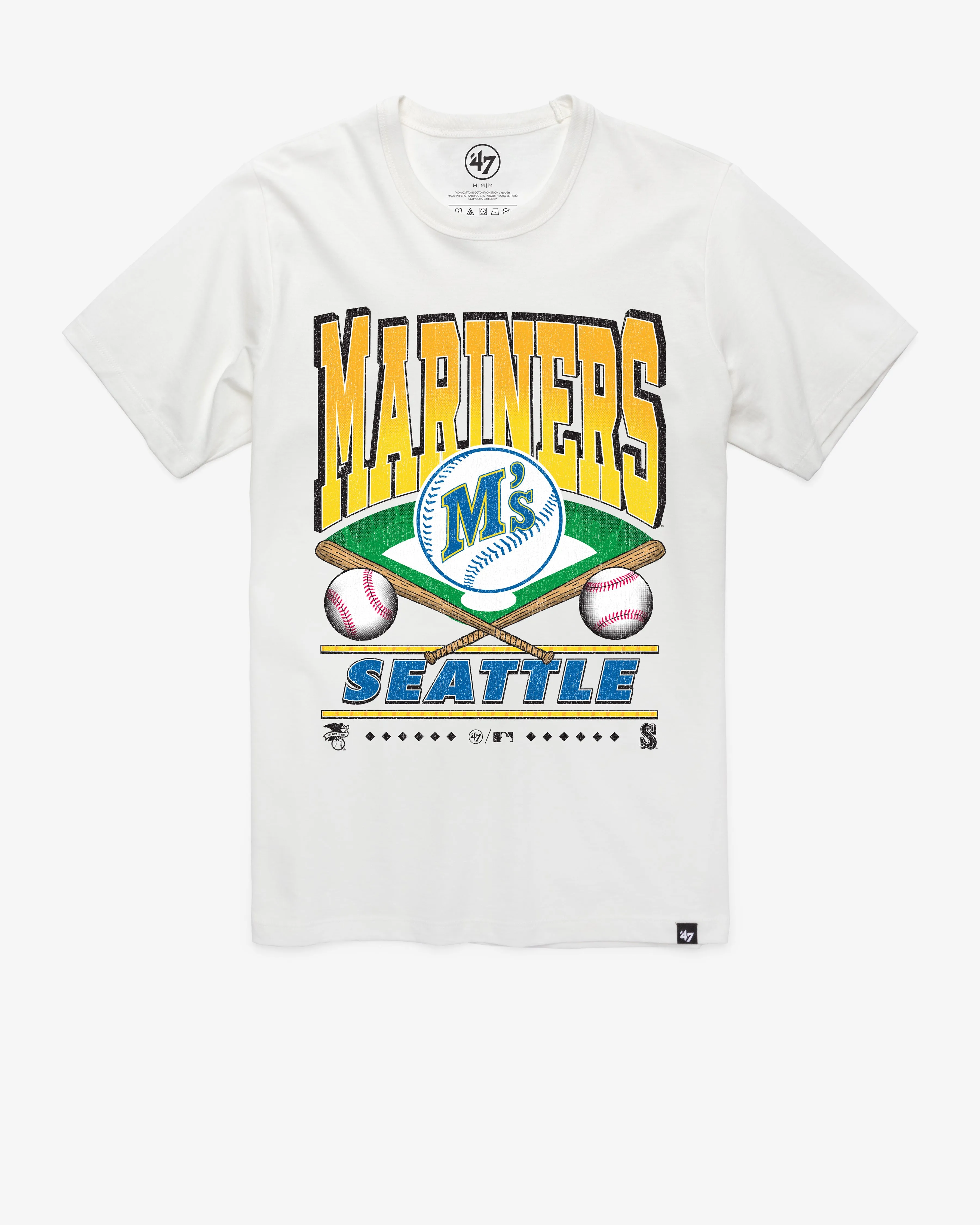 SEATTLE MARINERS STRAIGHT SHOT '47 FRANKLIN TEE