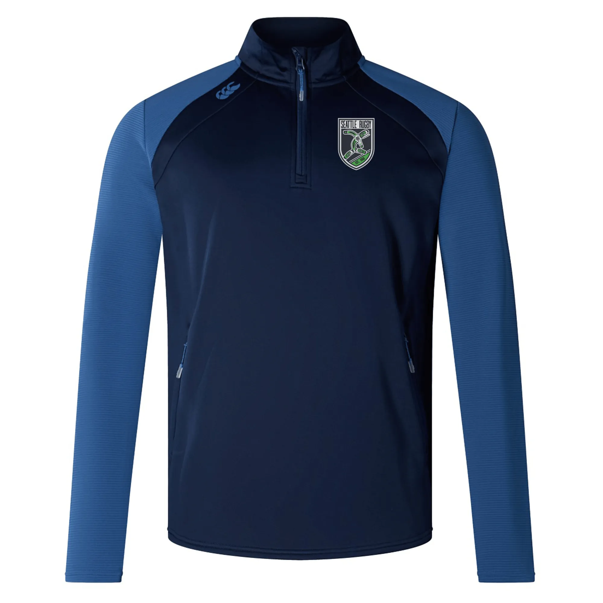 Seattle Rugby Club Elite 1/4 Zip Top by Canterbury