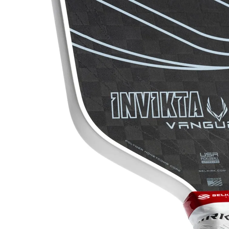 Selkirk Vanguard Pro Invikta Raw Carbon Pickleball Paddle