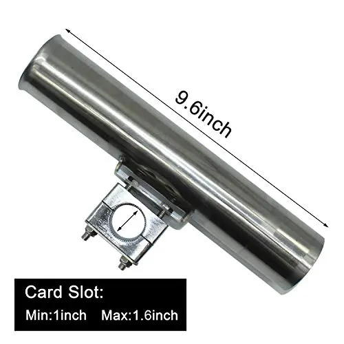 Shaddock Fishing Power Lock Rod Holder with 2 Side Mounts Adjustable Boat Fishing Rod Racks (1PC 06# Multi-Positional Mounting)