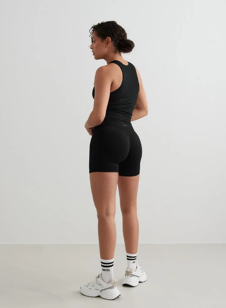 Shape Seamless Hotpants | Black