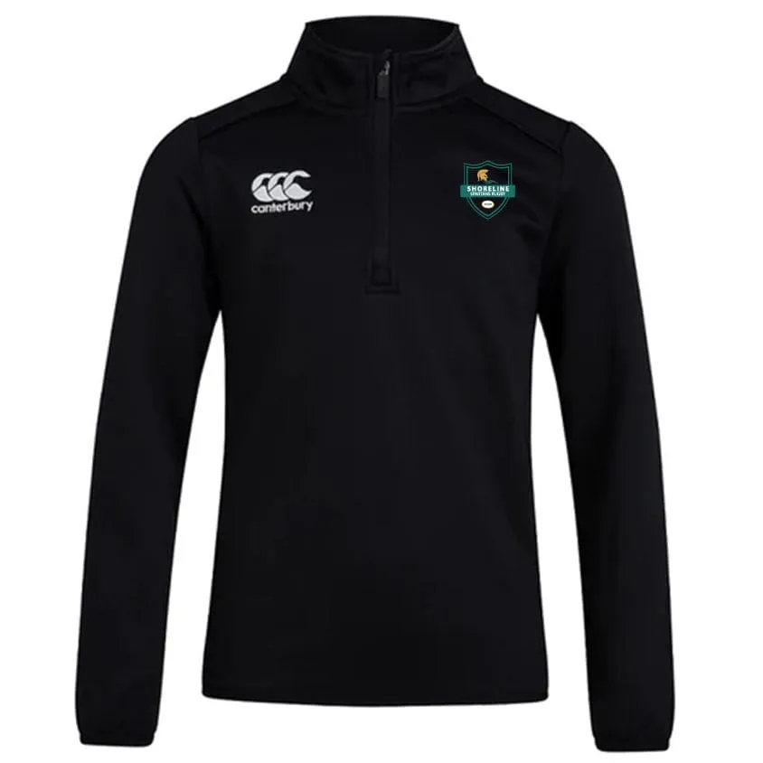 Shoreline Spartans Club 1/4 Zip Mid Layer Training Top by Canterbury