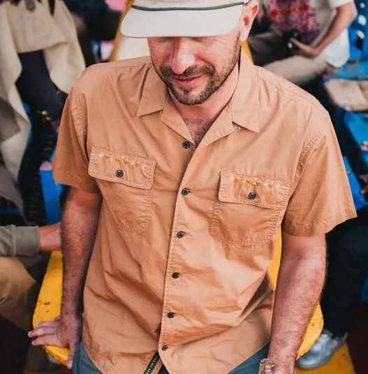 SHORES CLUB SHIRT - DUCK BROWN