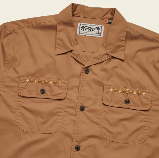 SHORES CLUB SHIRT - DUCK BROWN