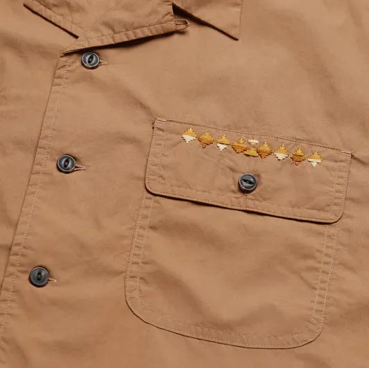 SHORES CLUB SHIRT - DUCK BROWN