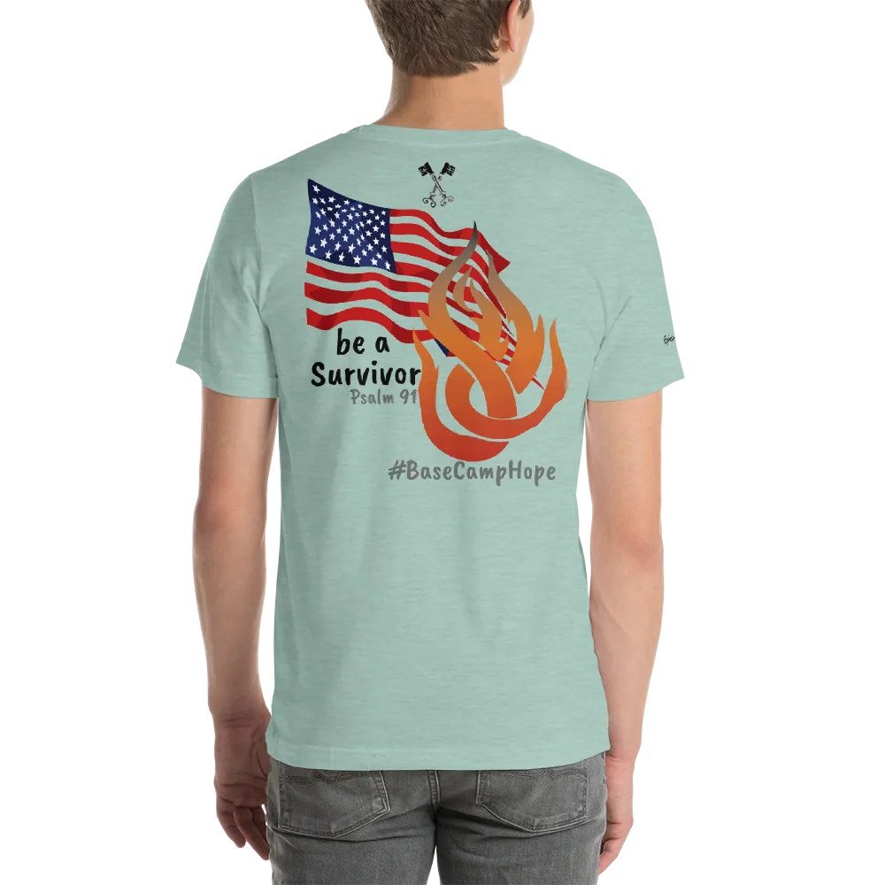 Short-Sleeve Unisex T-Shirt ( The Base Camp Hope Mission )