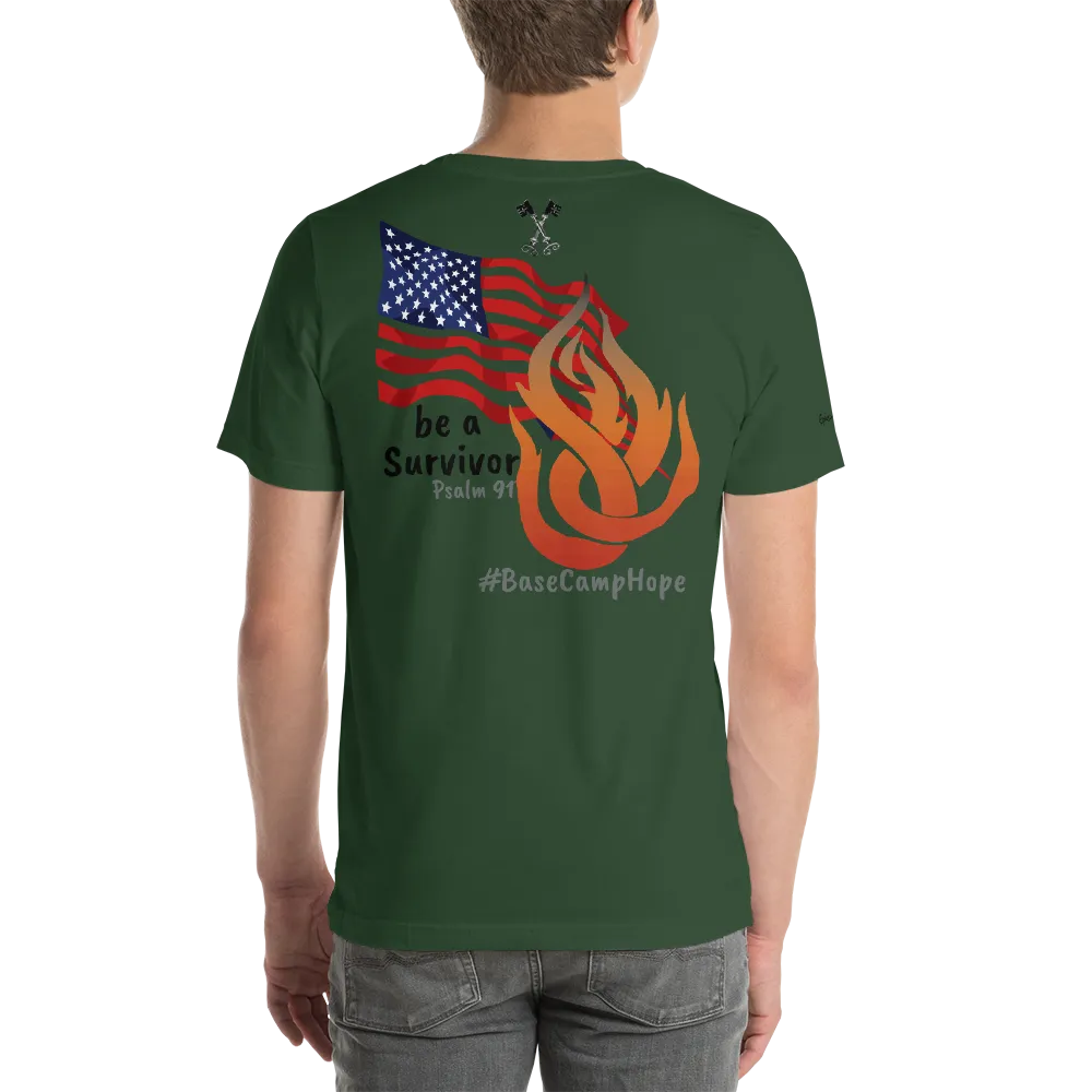 Short-Sleeve Unisex T-Shirt ( The Base Camp Hope Mission )