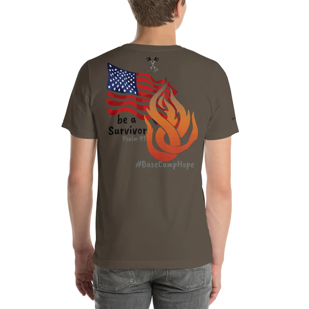 Short-Sleeve Unisex T-Shirt ( The Base Camp Hope Mission )