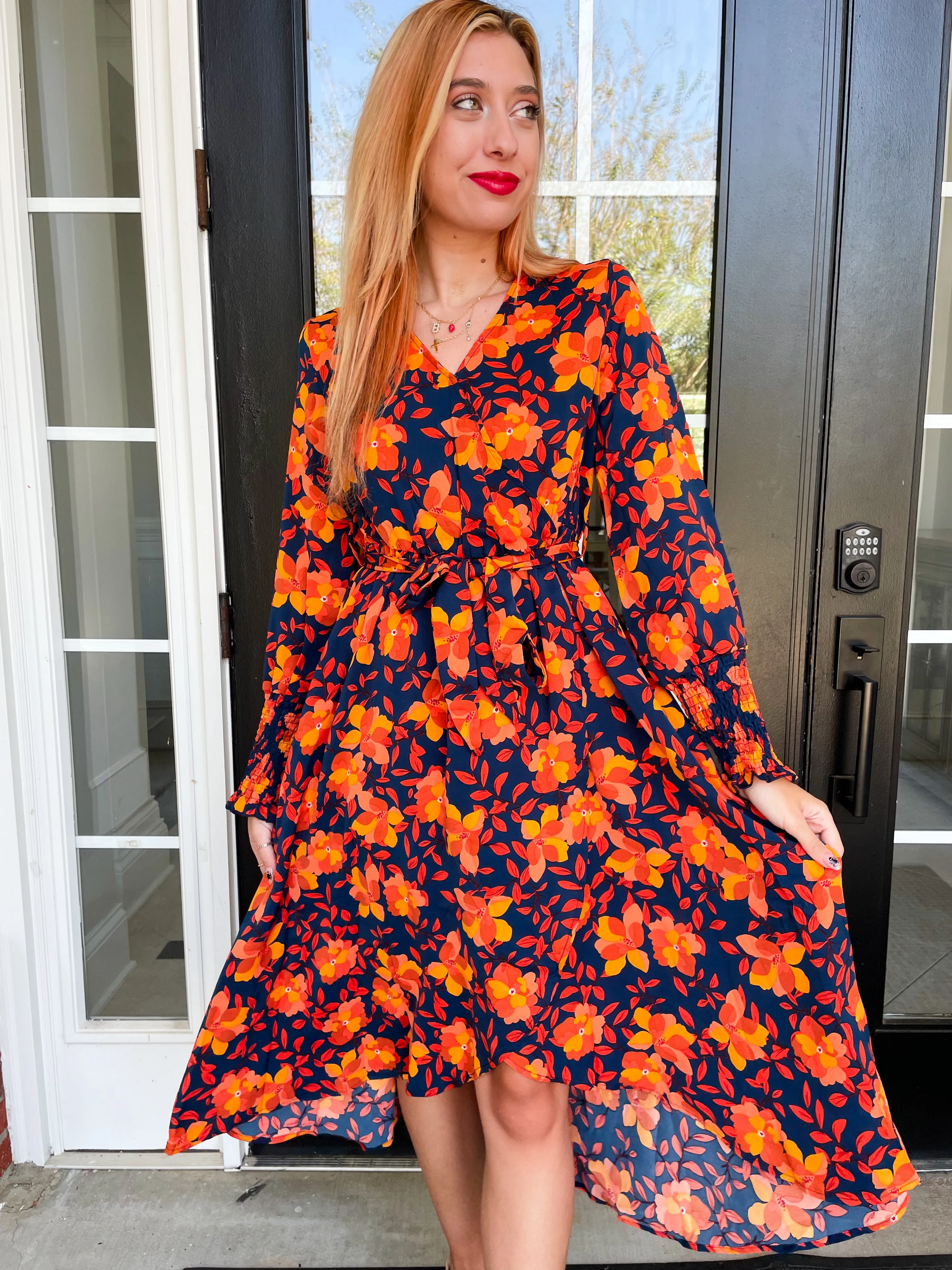 Shot of Spice Midi Dress