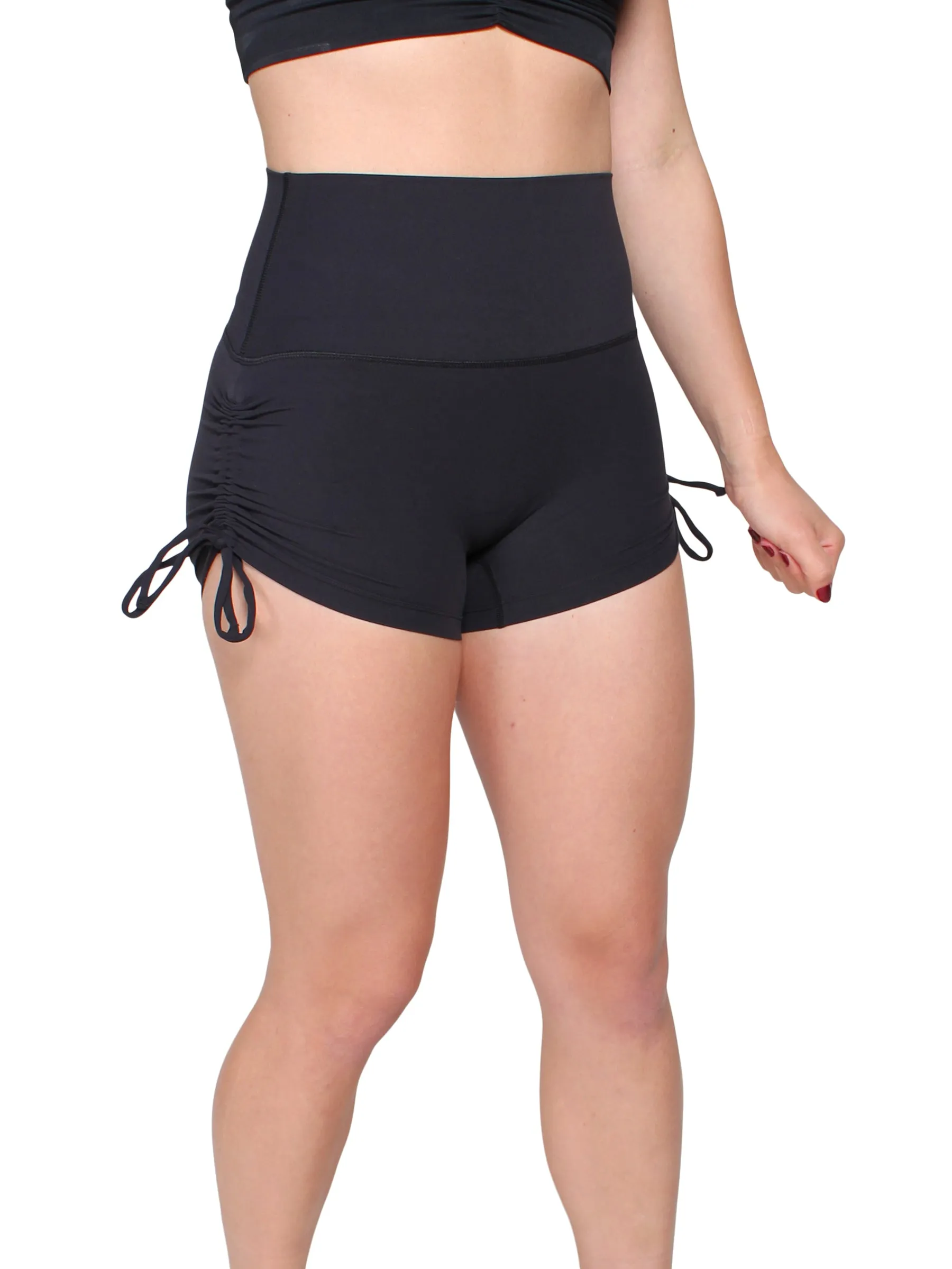 Side Tie Booty Shorts