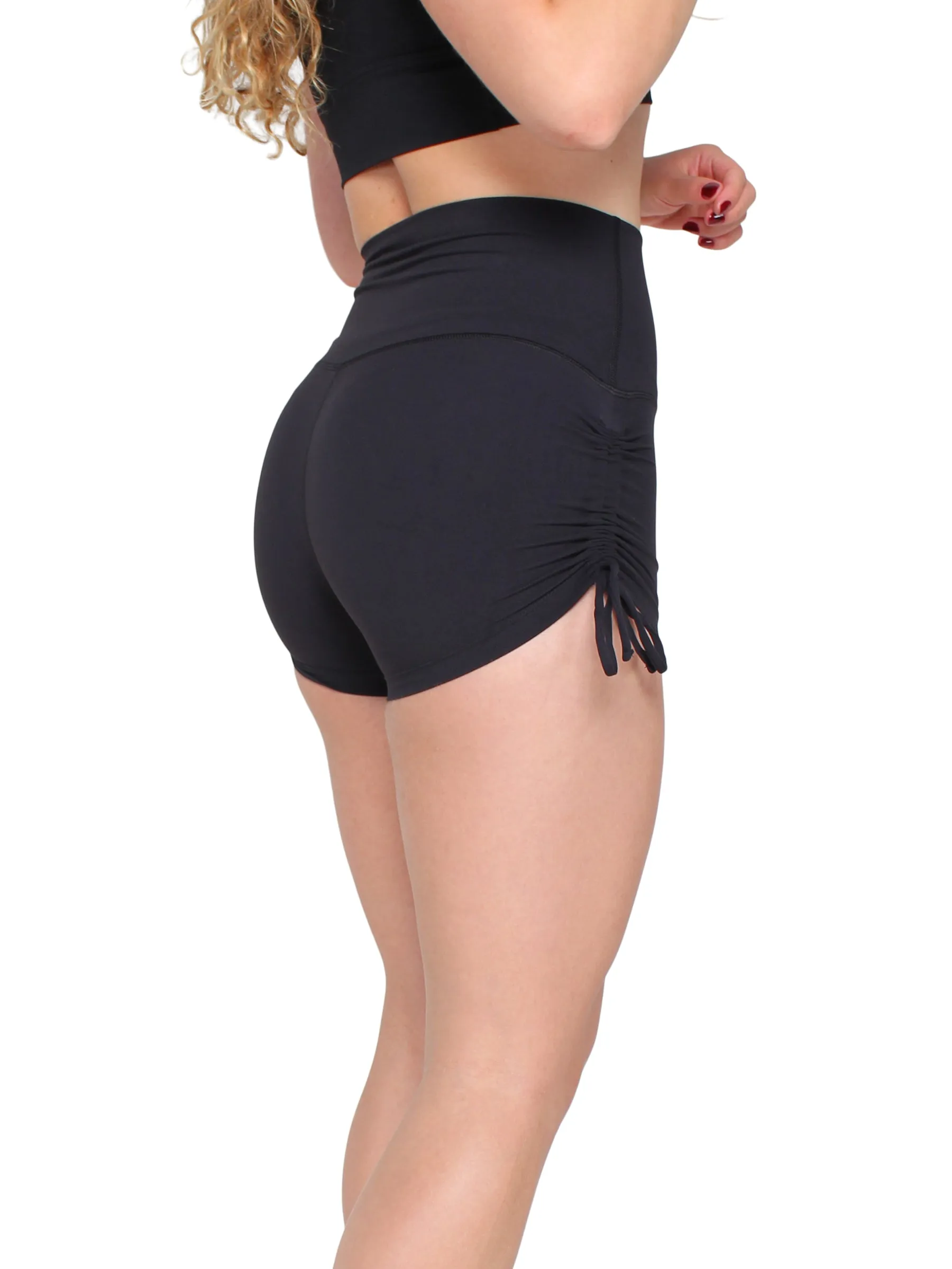 Side Tie Booty Shorts