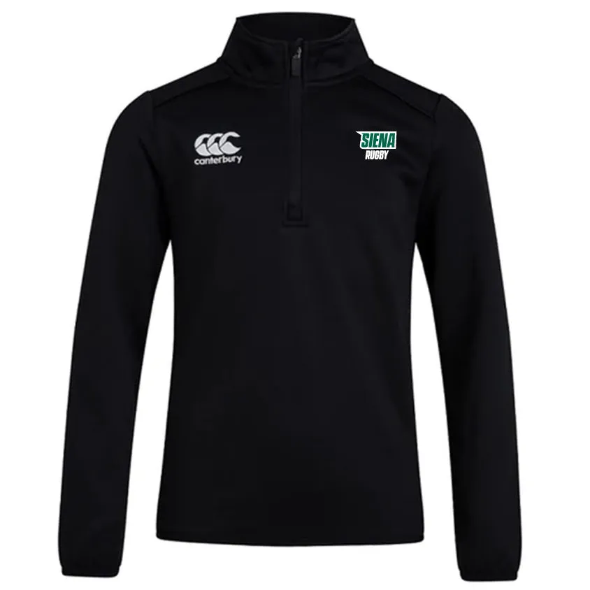 Siena College Club 1/4 Zip Mid Layer Training Top by Canterbury