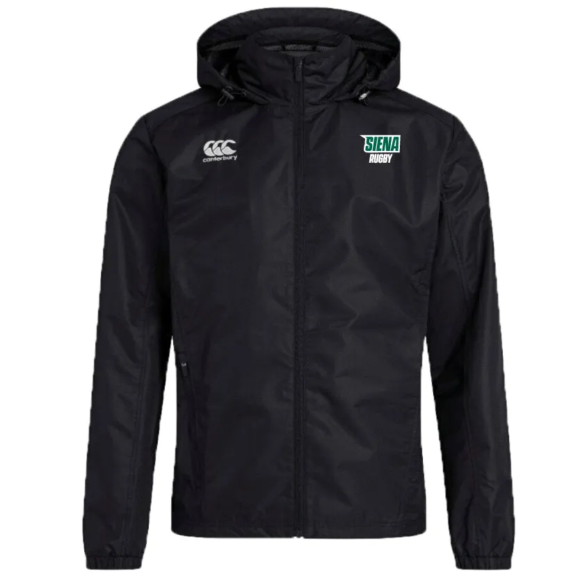 Siena College Club Vaposhield Full Zip Rain Jacket by Canterbury
