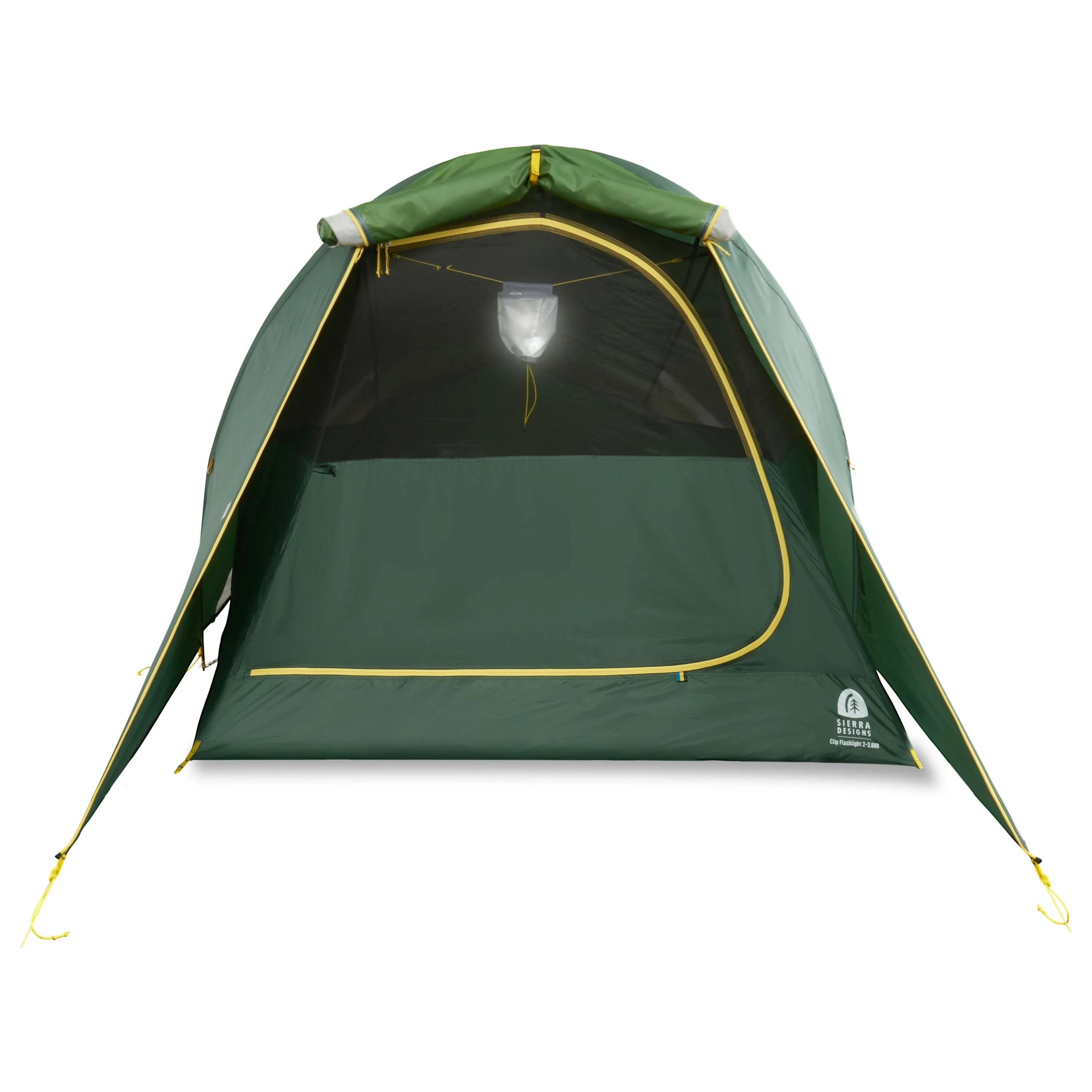 Sierra Designs Clip Flashlight 3000 2 Two Person Tent - Green
