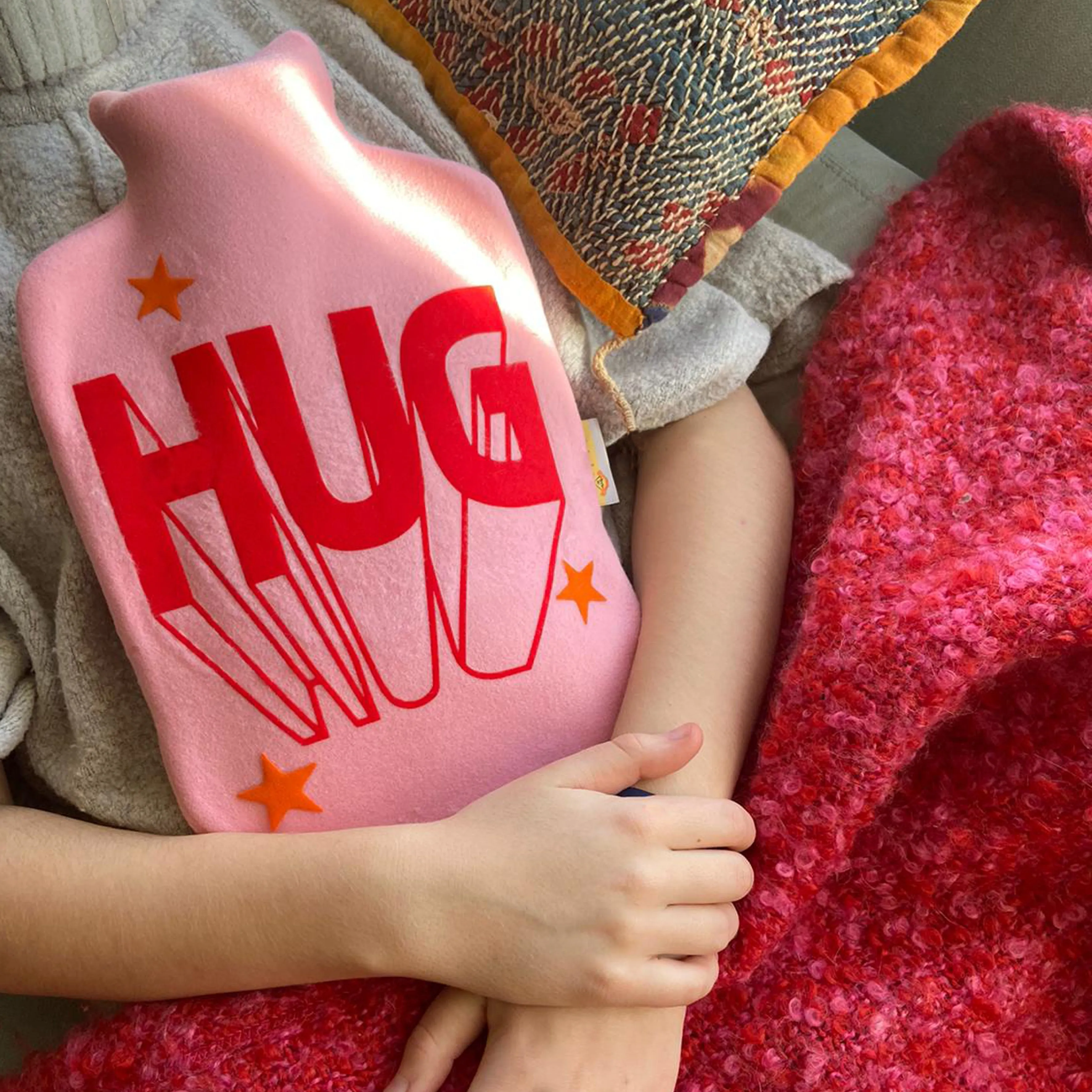 Snug as a Bug hot water bottle