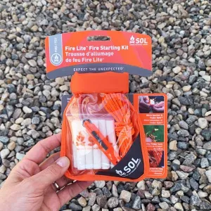 S.O.L. Fire Lite Kit (in dry bag)