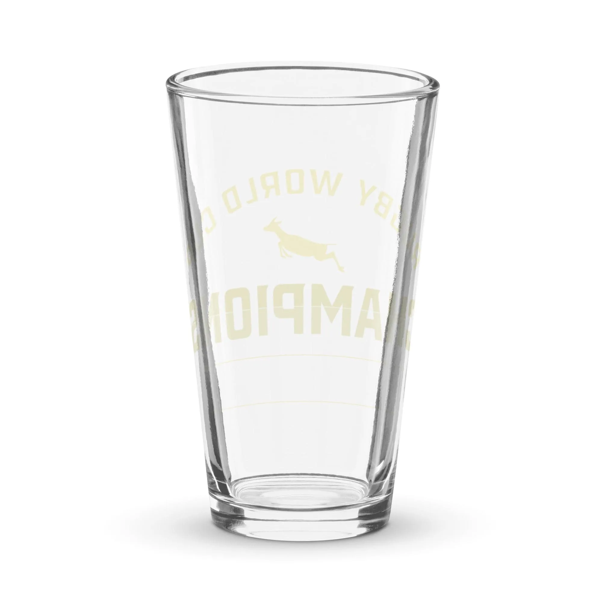 South Africa RWC 23 Champions Pint Glass