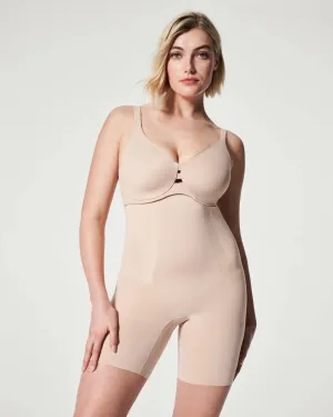 Spanx - Oncore High Waisted Mid-Thigh Short Shapewear - Nude