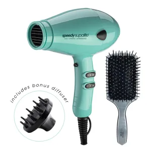 Speedy Supalite Dryer Tiffany Blue  with Bonus Wonderbrush