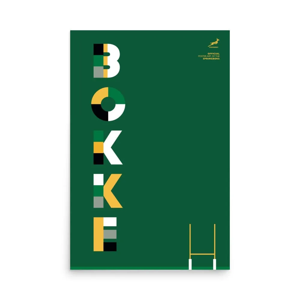 Springboks BOKKE Poster