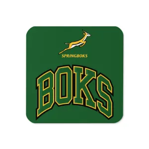 Springboks 'BOKS' Cork Back Coaster