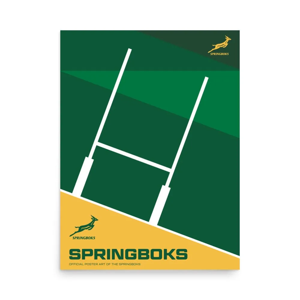Springboks Goal Post Poster