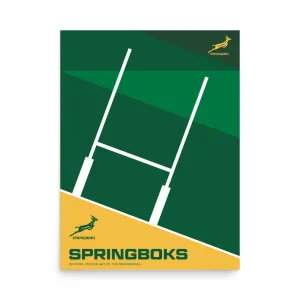 Springboks Goal Post Poster