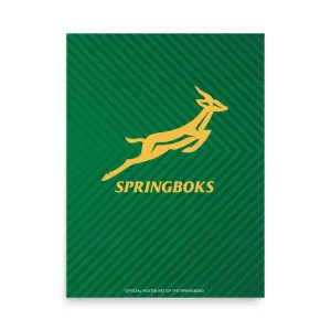 Springboks Herringbone Poster