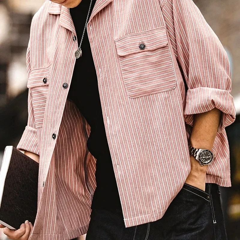 Strada Stripe Overshirt