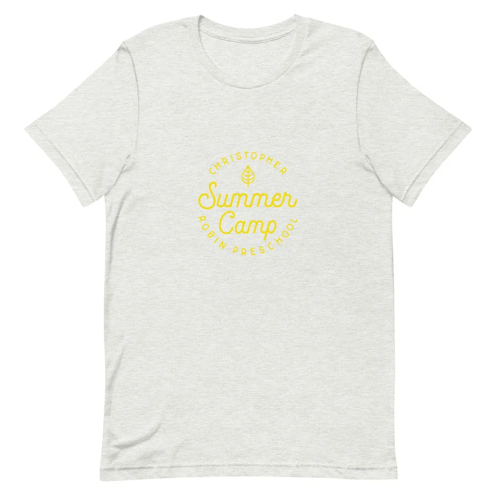Summer Camp Short-Sleeve Unisex T-Shirt, Yellow Logo