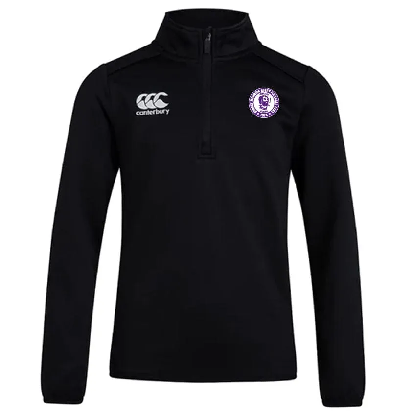 Sunday Morning RFC Club 1/4 Zip Mid Layer Training Top by Canterbury