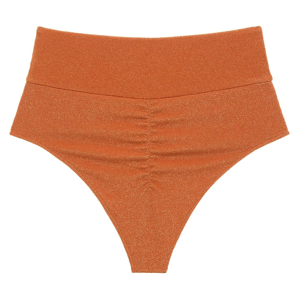 Terra Sparkle Added Coverage High Rise Bikini Bottom