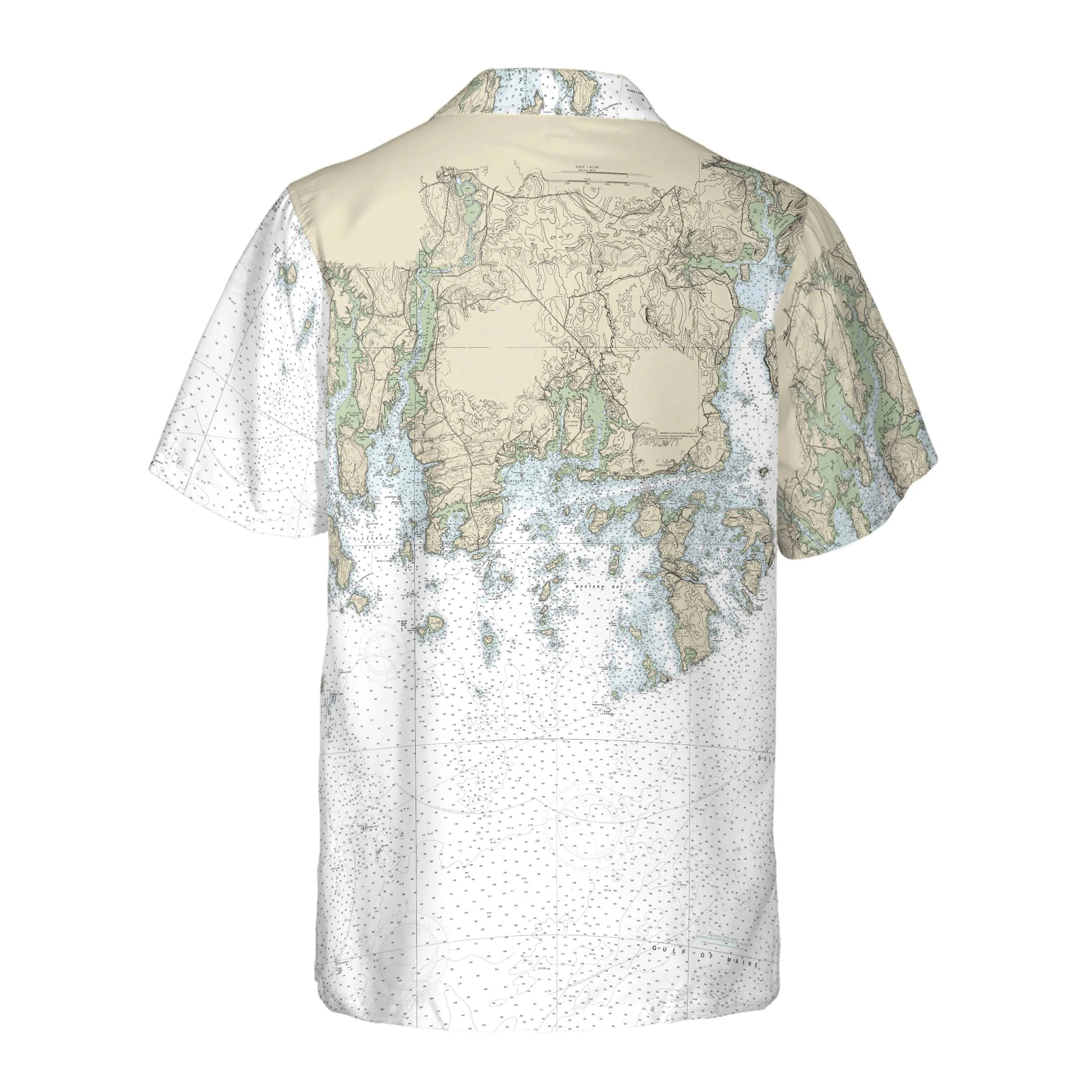 The Addison Maine Coconut Button Camp Shirt